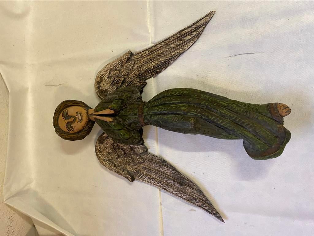 Engel in hout, Enlèvement ou Envoi