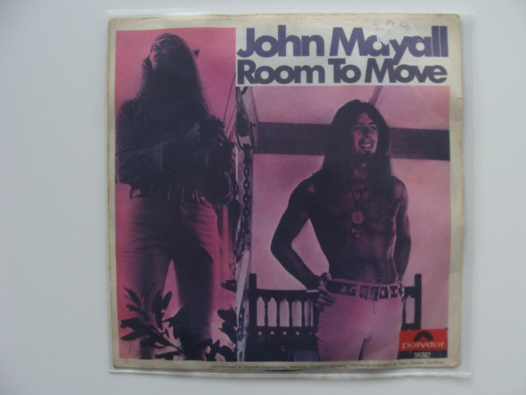 John Mayall – Room To Move (1970), Enlèvement ou Envoi, 7 pouces, Rock et Metal, Single