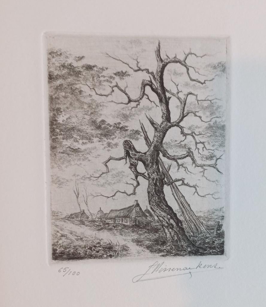 ets Louis Vissenaeckens gesigneerd 1974 65/100 exemplaren, Ophalen of Verzenden