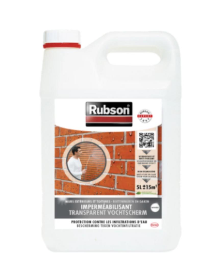 Rubson Transparante Vochtbeschermer € 6,00 per liter excl.bt, Bricolage & Construction, Tuiles & Revêtements de toit, Neuf, Autres types
