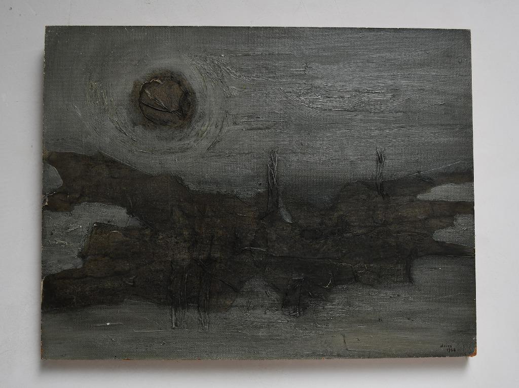 Dries Van den Broeck. Schilderij., Antiek en Kunst, Ophalen