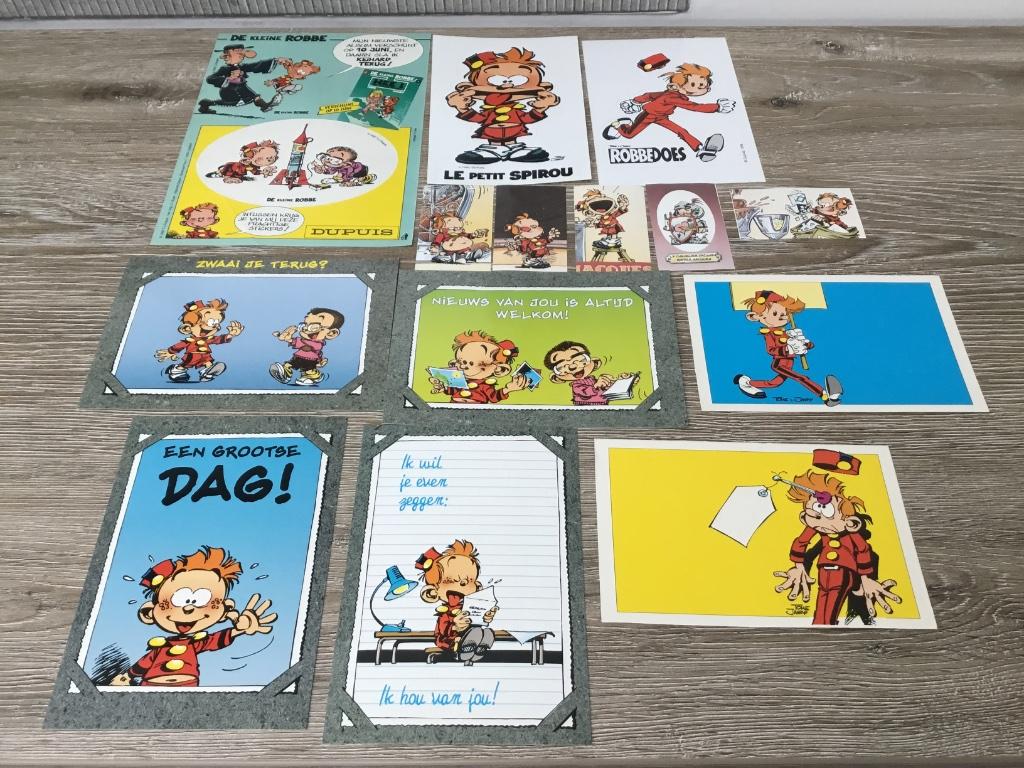 Lotje Robbedoes - De kleine Robbe - stickers/postkaarten, Ophalen of Verzenden, Guust of Robbedoes, Zo goed als nieuw