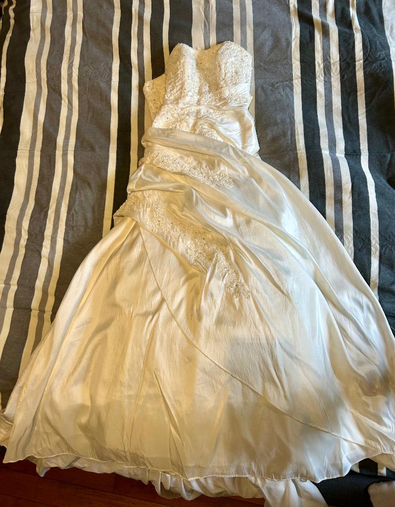 Robe de mariee, Enlèvement ou Envoi, Comme neuf, Blanc, Robe de mariée