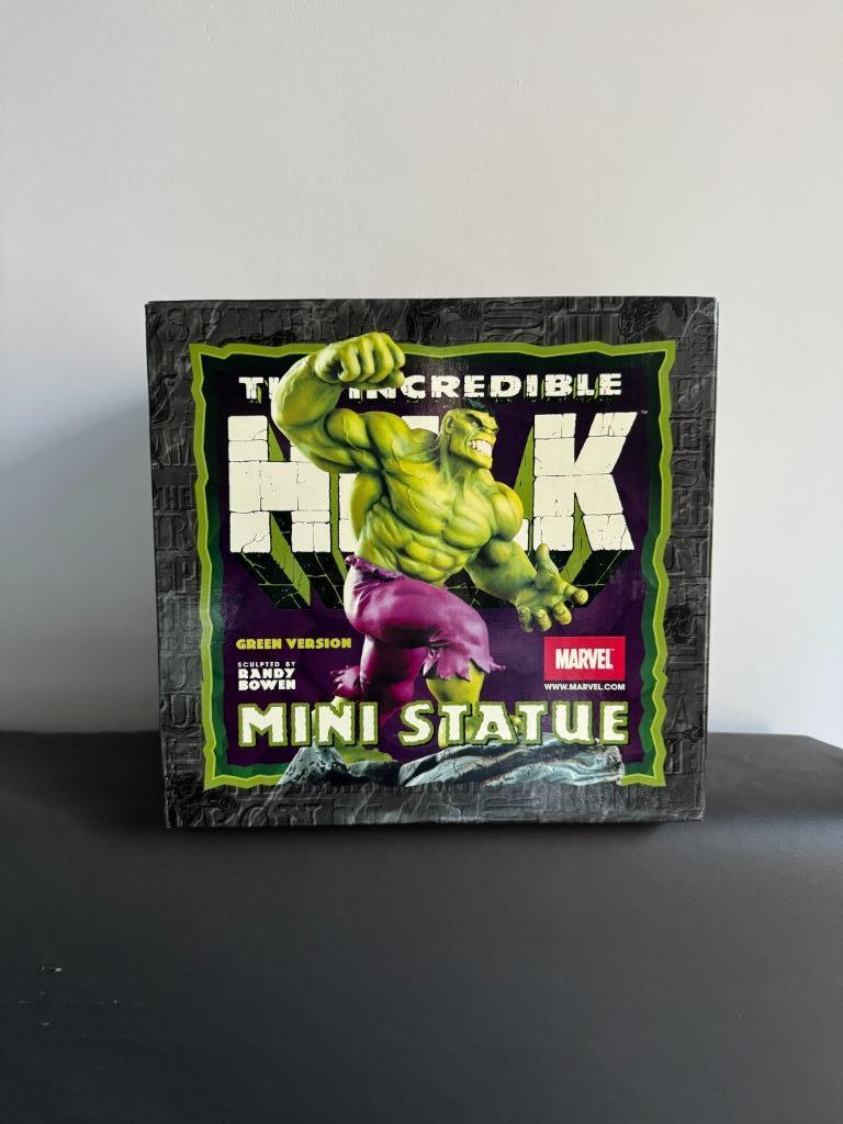 Marvel The incredible Hulk green version Randy Bowen Limited, Collections, Enlèvement ou Envoi, Neuf, Film, Statue, Réplique ou Modèle