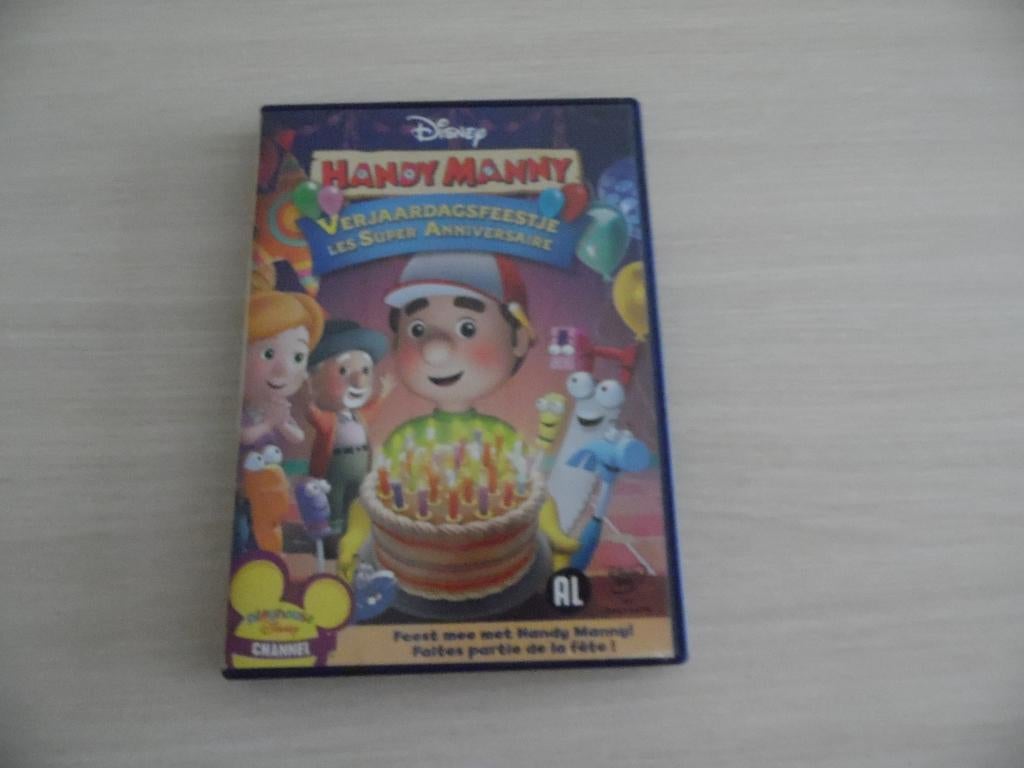 HANDY MANNY     DISNEY, CD & DVD, DVD | Films d'animation & Dessins animés, Comme neuf, Américain, Tous les âges, Enlèvement ou Envoi