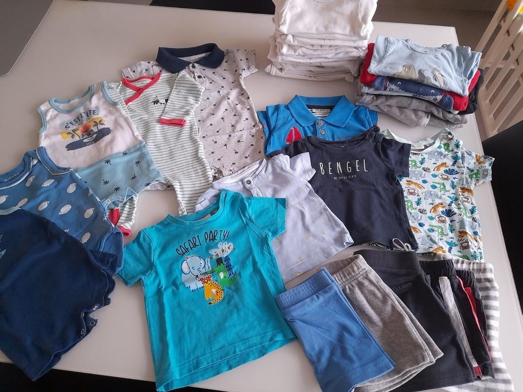 Babykleertjes jongens meisjes van geboorte tot maatje 68, Enlèvement ou Envoi, Utilisé