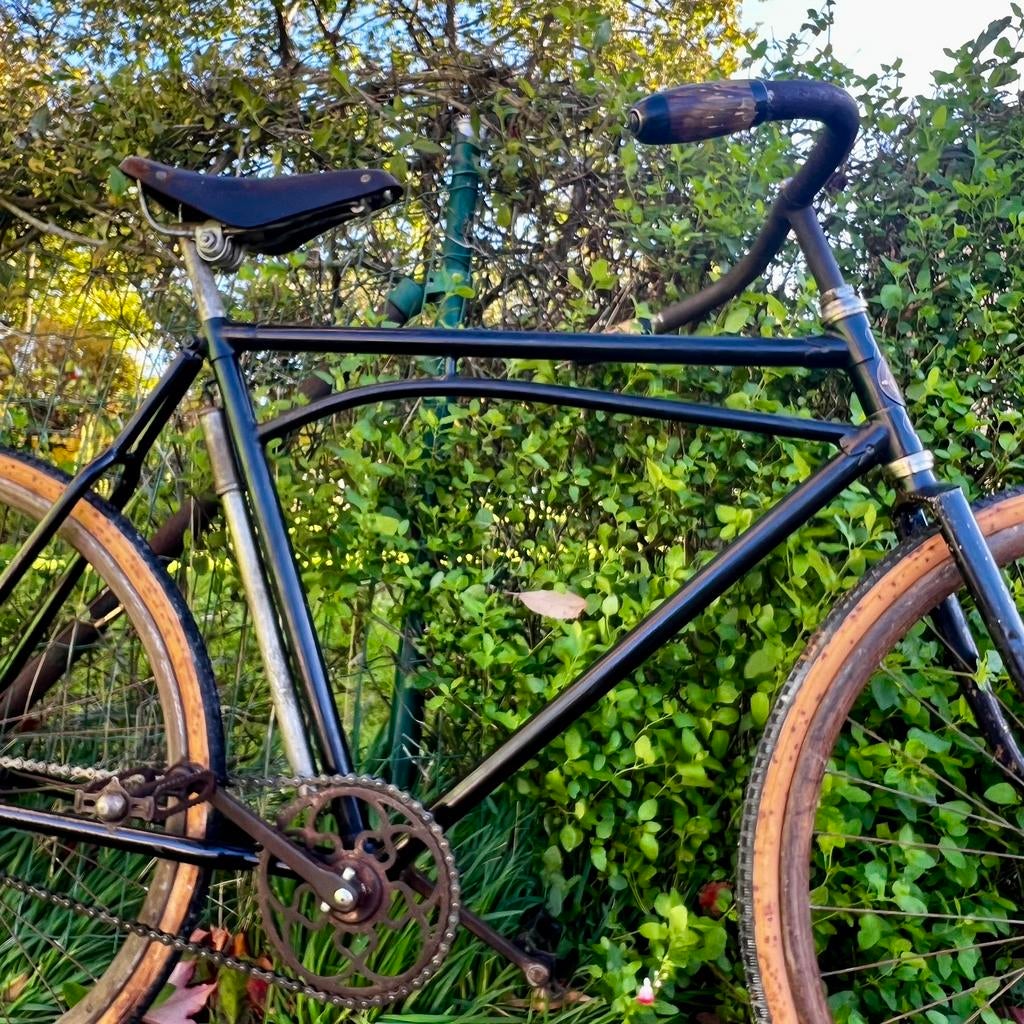 Oude koersfiets, ‘Sam’ prachtig frame, Fietsen en Brommers, Ophalen
