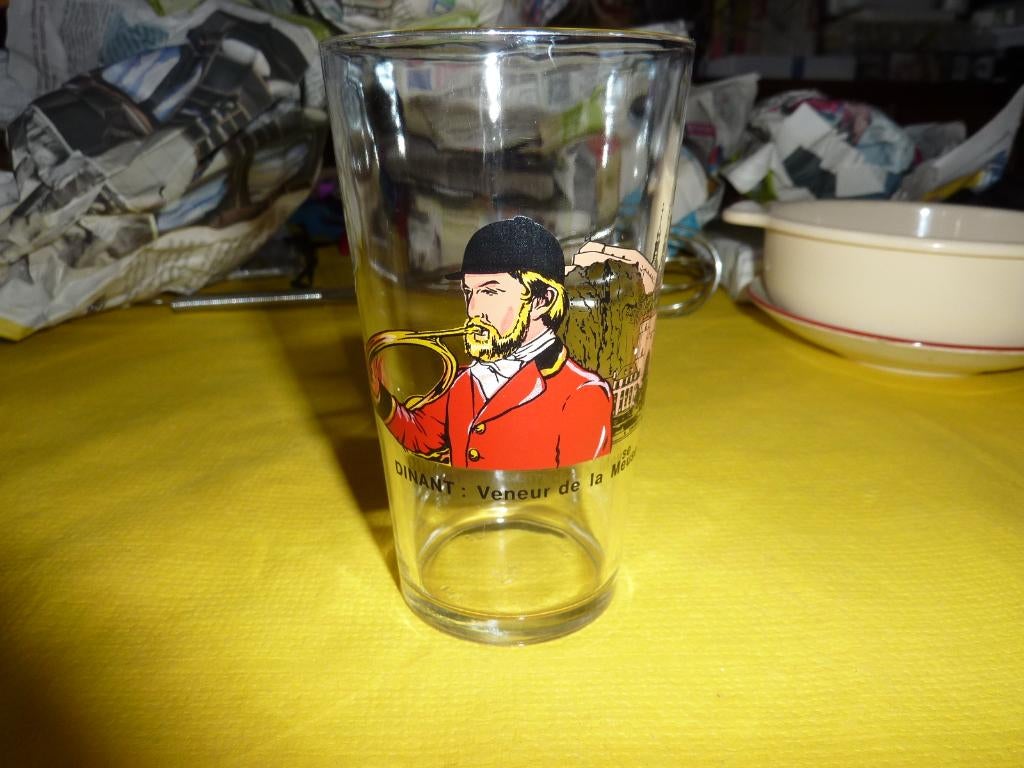 Verre Dinant - Veneur de la Meuse  (Verrerie Reims France), Collections, Marques & Objets publicitaires, Enlèvement, Neuf, Autres types