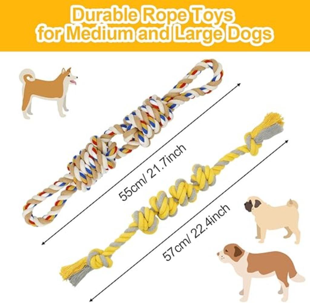 Ensemble de 2 jouets robustes en corde indestructibles FREE, Neuf, -, -, ETACCU