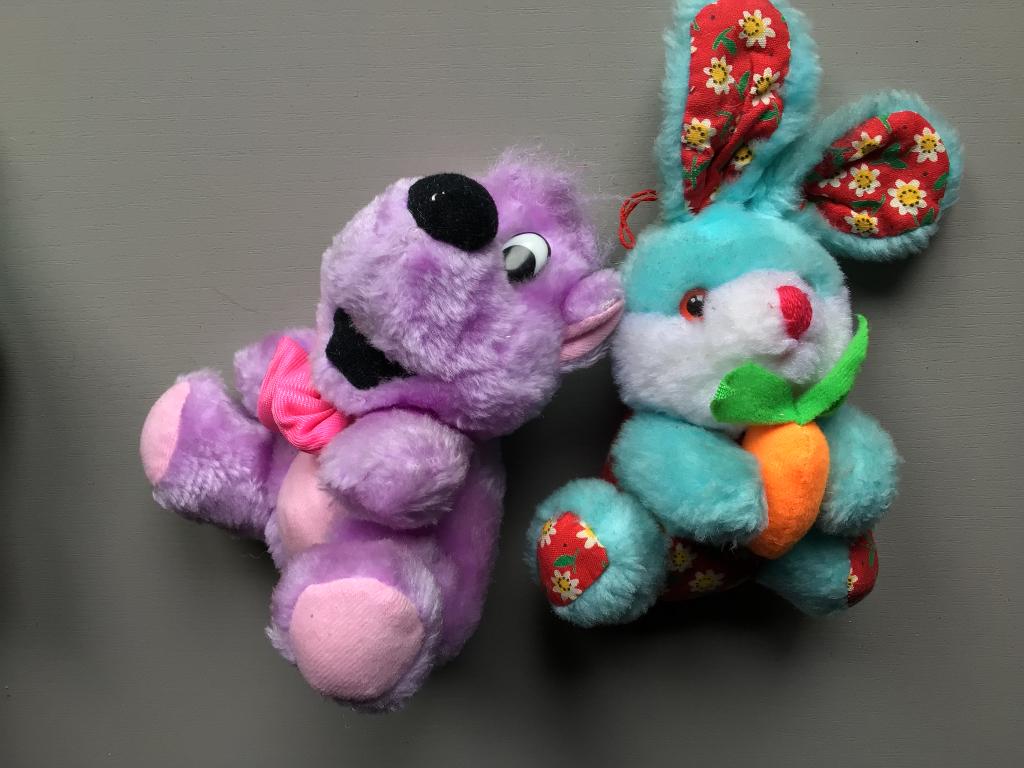2 ours en peluche et un lapin, Enlèvement ou Envoi, Ours