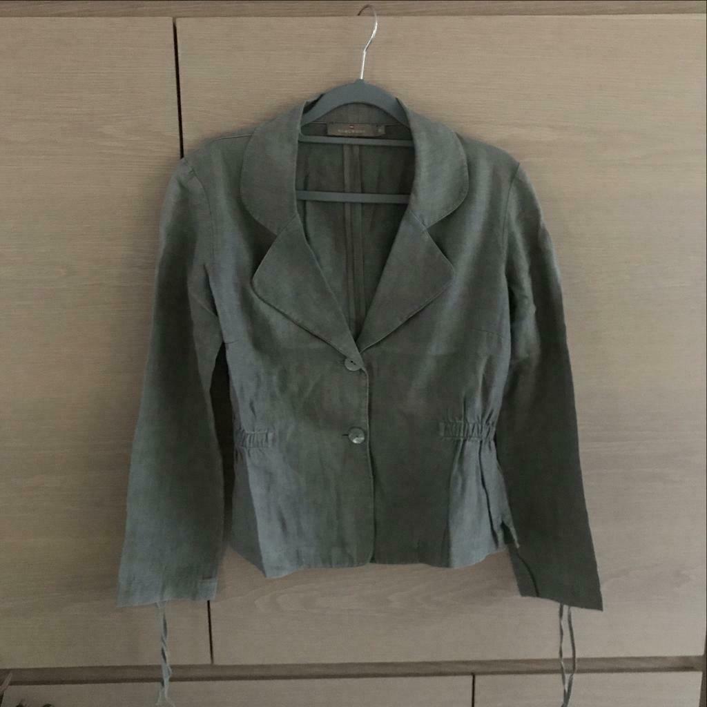 Blazer in linnen - kaki - Blackout - maat 38, Enlèvement ou Envoi, Porté, Taille 38/40 (M)