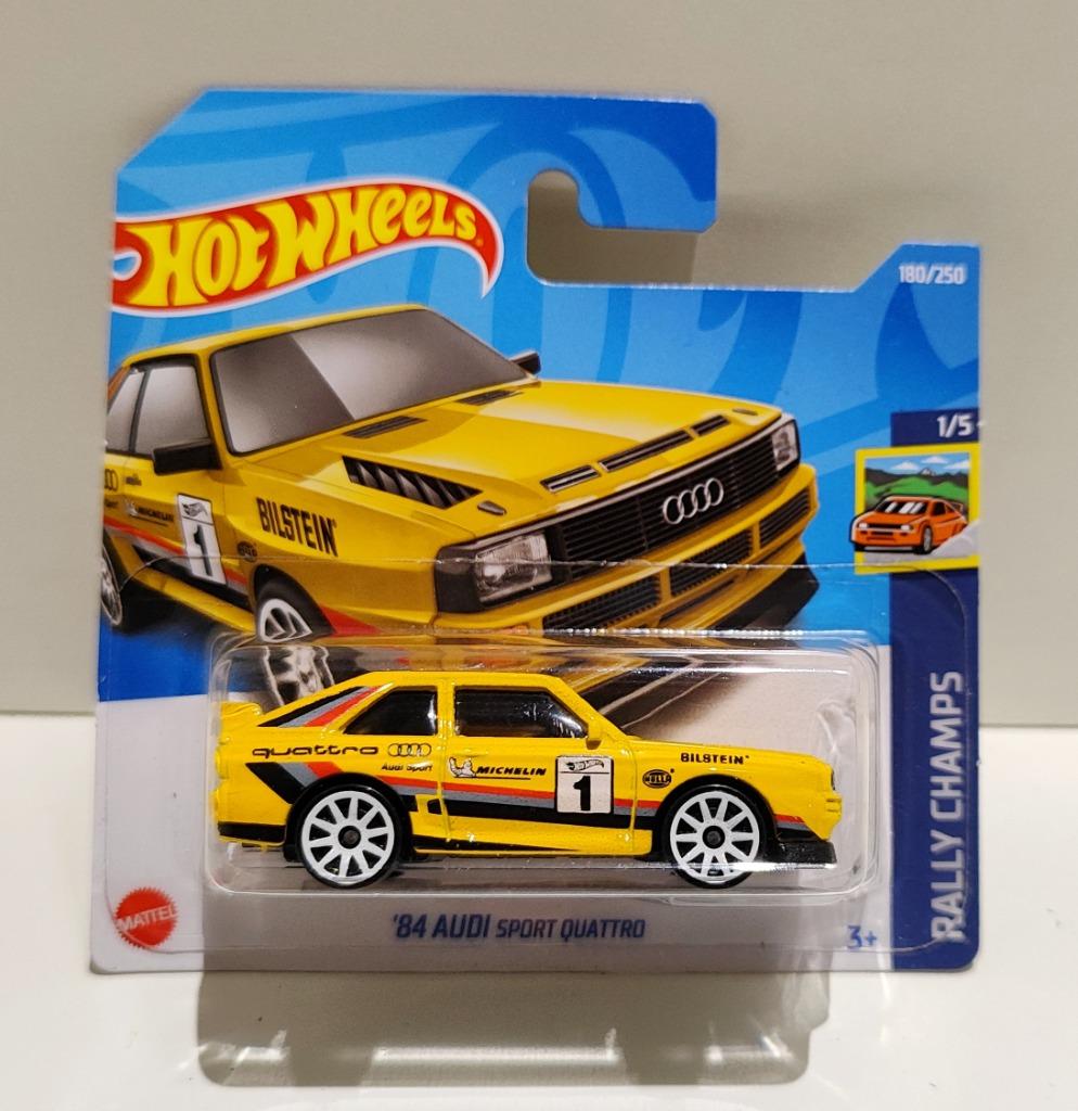 Hot Wheels '84 Audi Sport Quattro Geel (2022), Ophalen of Verzenden