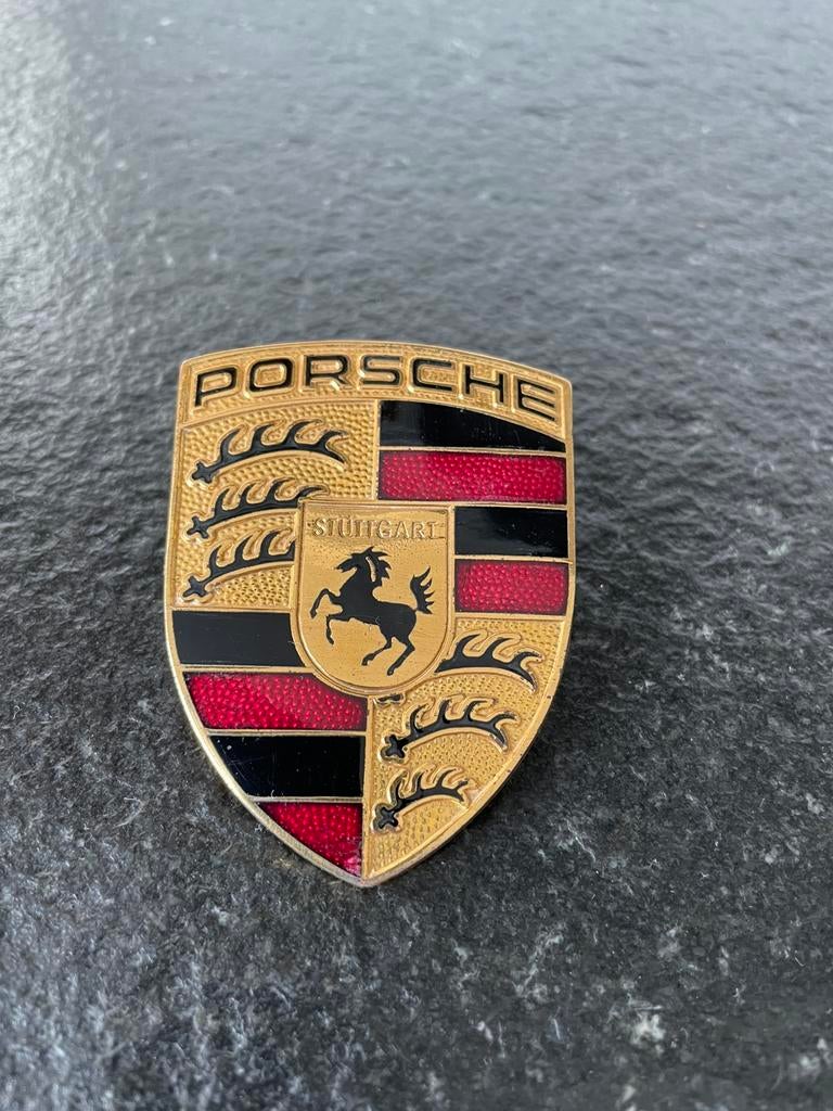 Porsche crest / auto embleem, Auto's, Particulier, Te koop