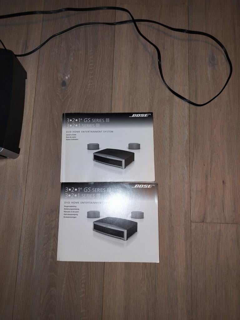 Bose GS series 3.2.1 (DVD/CD/Tv systeem), Ophalen
