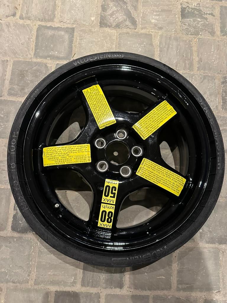 Reservewiel Audi Q5, Auto-onderdelen, Ophalen, 18 inch, Banden en Velgen, Nieuw