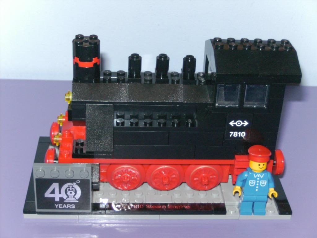 Lego locomotief. (40 jaar)., Kinderen en Baby's, Ophalen of Verzenden, Gebruikt, Lego