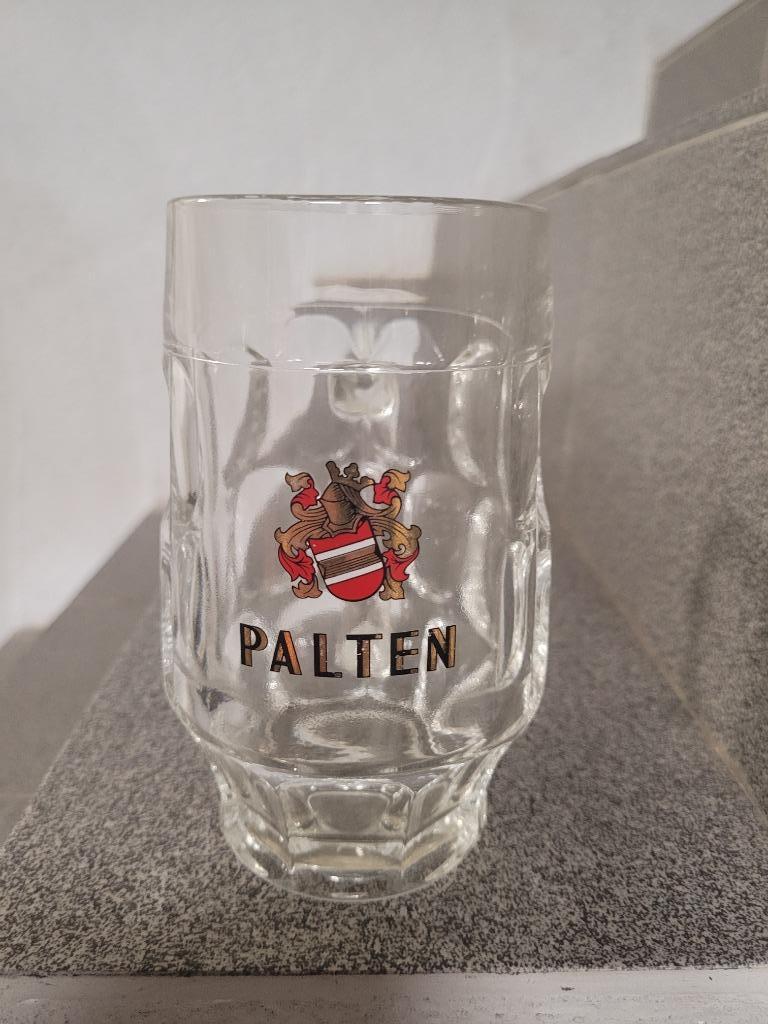 1 Palten bierpot (Brouwerij Artois Leuven), Verzamelen, Ophalen of Verzenden, Gebruikt, Glas of Glazen, Overige merken