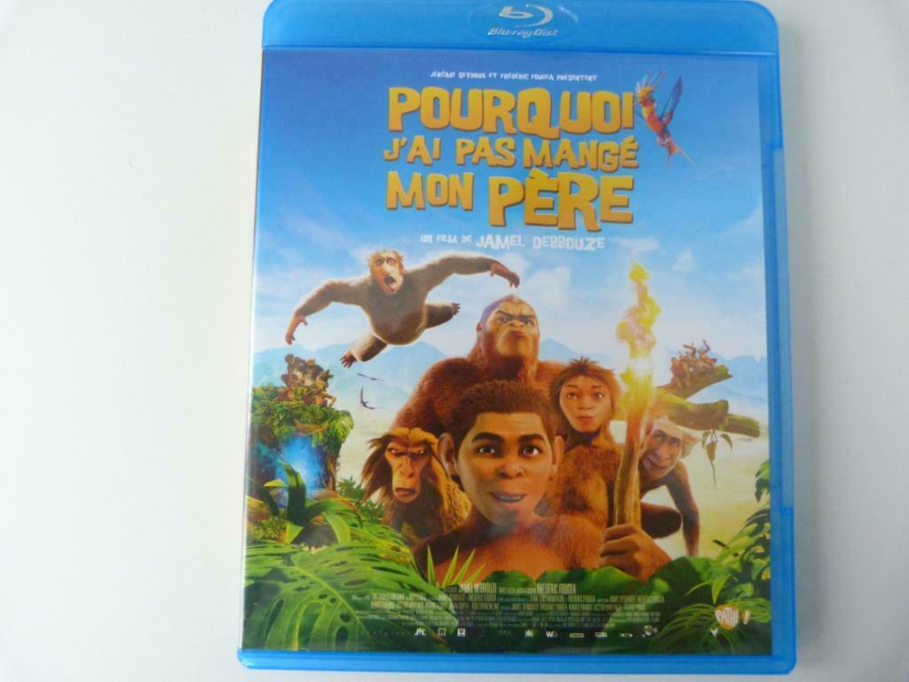 Pourquoi J'ai Pas Mangé Mon Père [Blu-Ray], CD & DVD, Blu-ray, Comme neuf, Dessins animés et Film d'animation, Enlèvement ou Envoi