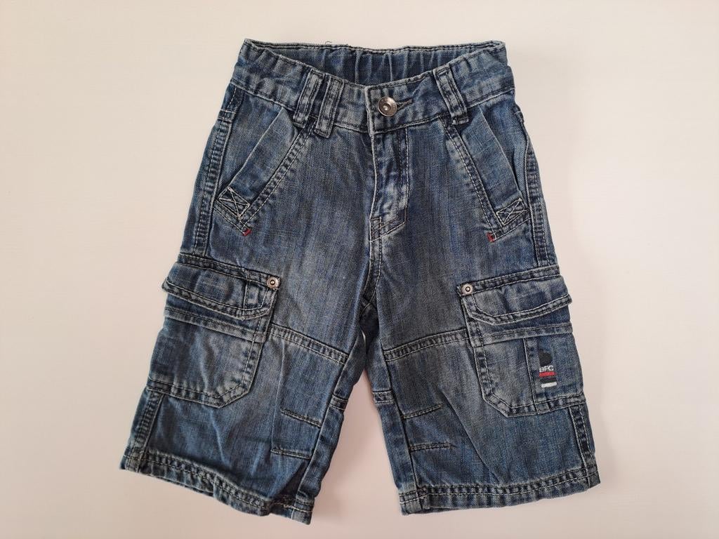 Mt 92 Lange denimshort, Kinderen en Baby's, Kinderkleding | Maat 92, Gebruikt, Ophalen of Verzenden, Jongen, Babyface