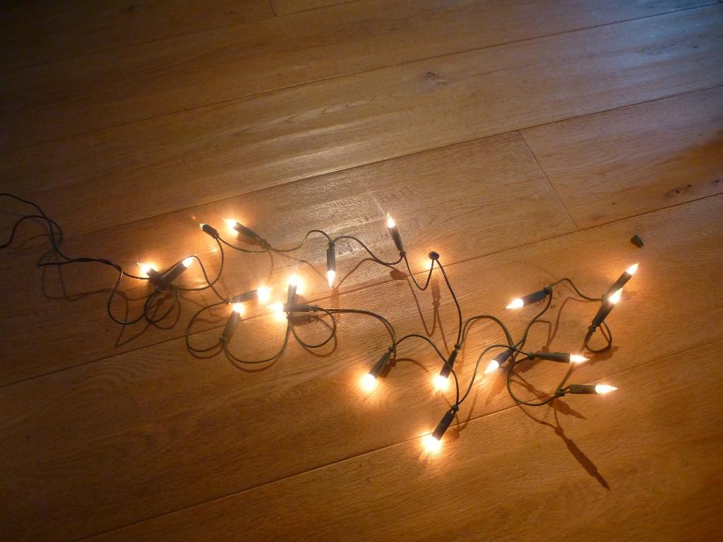 retro kerstverlichting, Diversen, Ophalen of Verzenden, Gebruikt