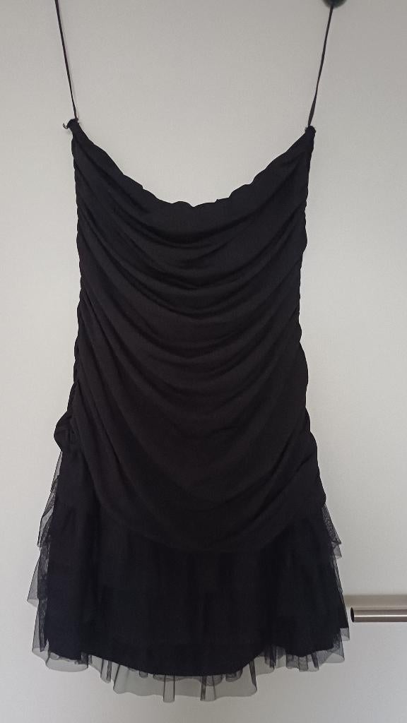 zwarte cocktailjurk bodyflirt, Kleding | Dames, Verzenden, Zwart, Maat 42/44 (L), Nieuw