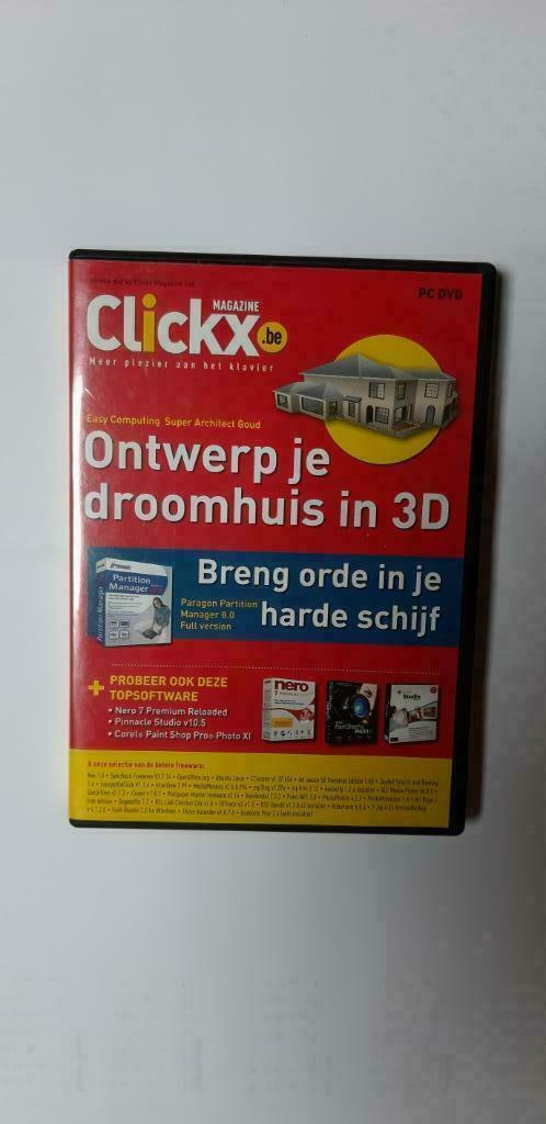 PC DVD Ontwerp je droomhuis in 3d, Alle leeftijden, Ophalen of Verzenden