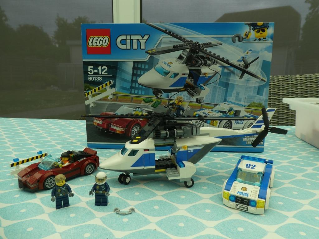 Lego City 60138 Politie achtervolging, Kinderen en Baby's, Ophalen, Gebruikt, Complete set, Lego