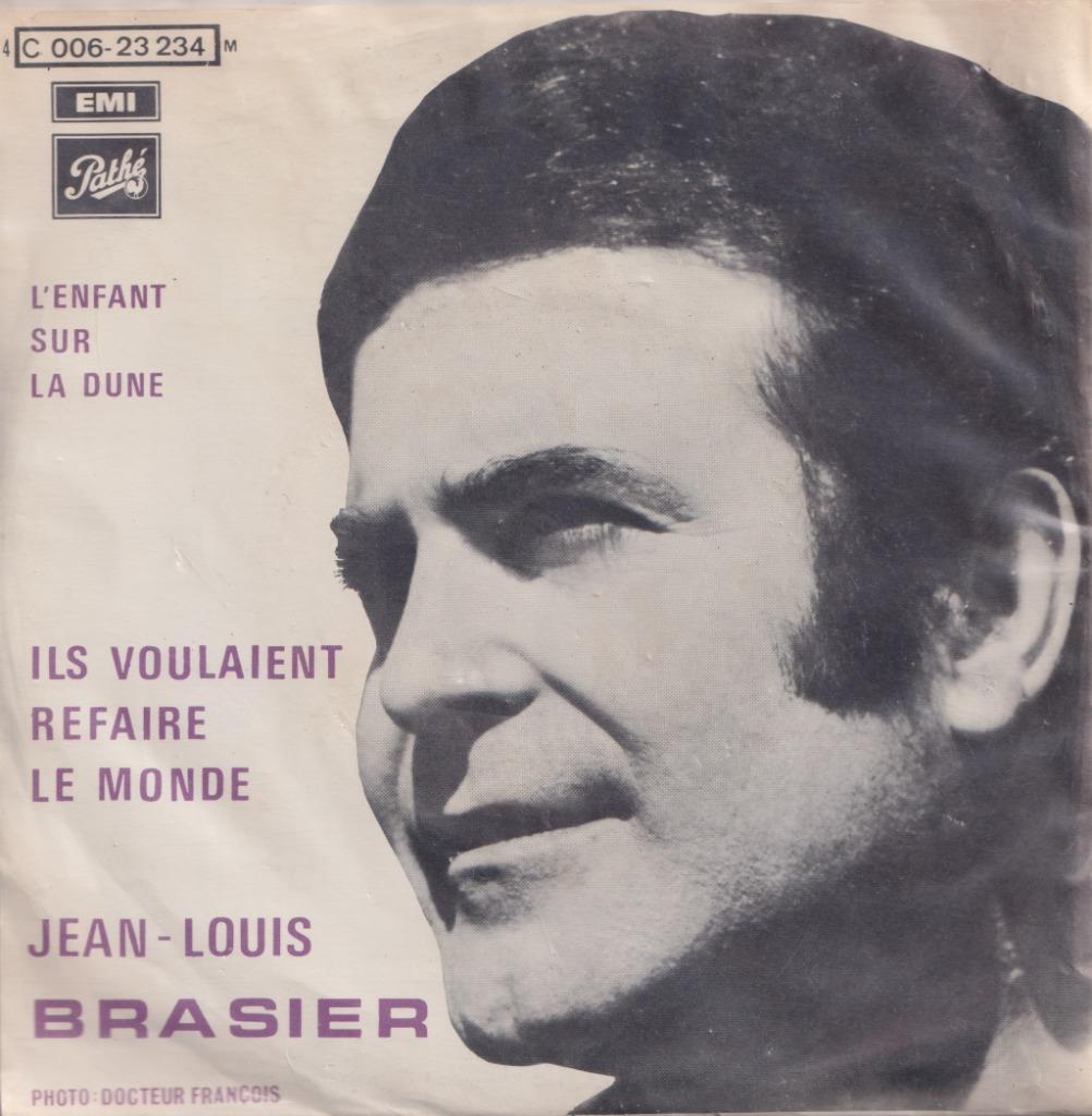 Jean-Louis Brasier – L’enfant sur la dune / Ils voulaient re, Gebruikt, 7 inch, Single, Ophalen of Verzenden