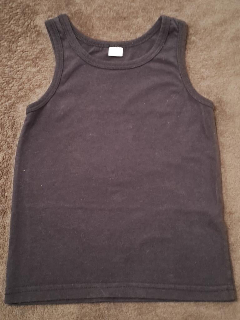 ♤ blauw onderhemdje ( maat 98-104), Ophalen of Verzenden, Zo goed als nieuw, Jongen, Nacht- of Onderkleding