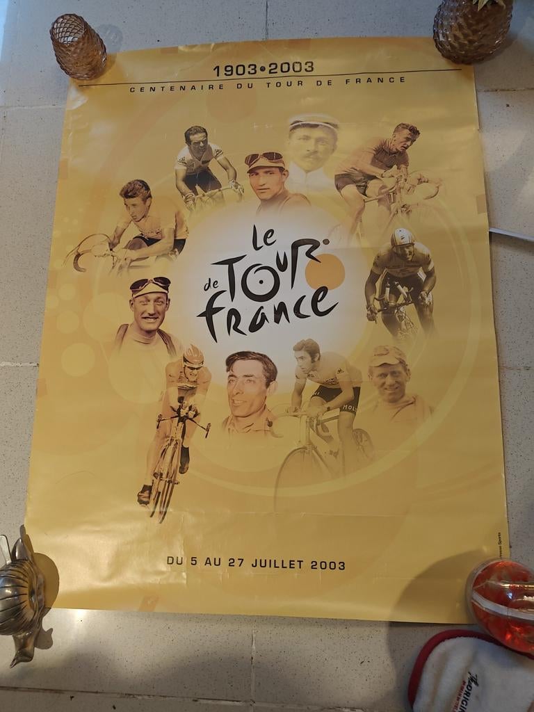 Affiche du Tour de France 2003, Enlèvement ou Envoi