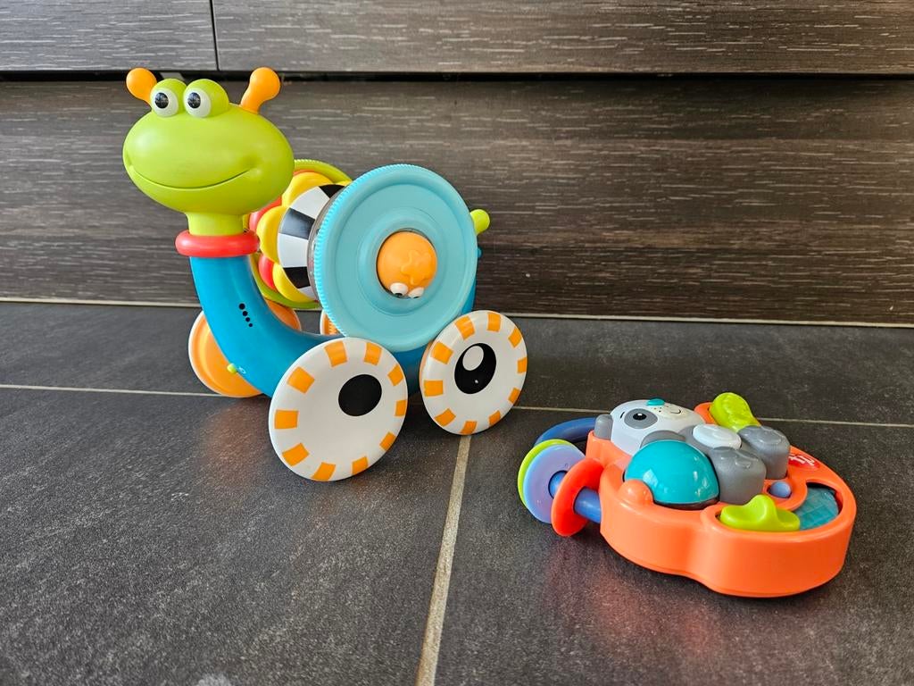 Rijdens slakje en speeltje, Ophalen
