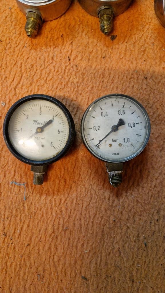 Manometer thermometer, Ophalen