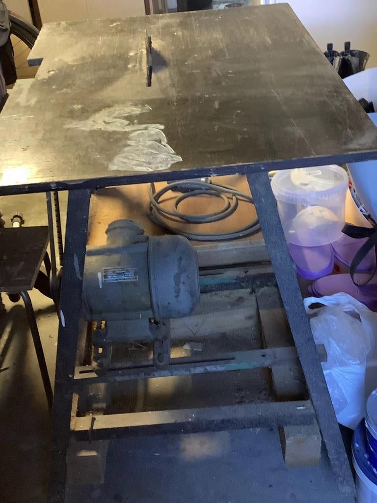 Tafel cirkelzaag 380 volt, Doe-het-zelf en Bouw, Ophalen, Cirkelzaag