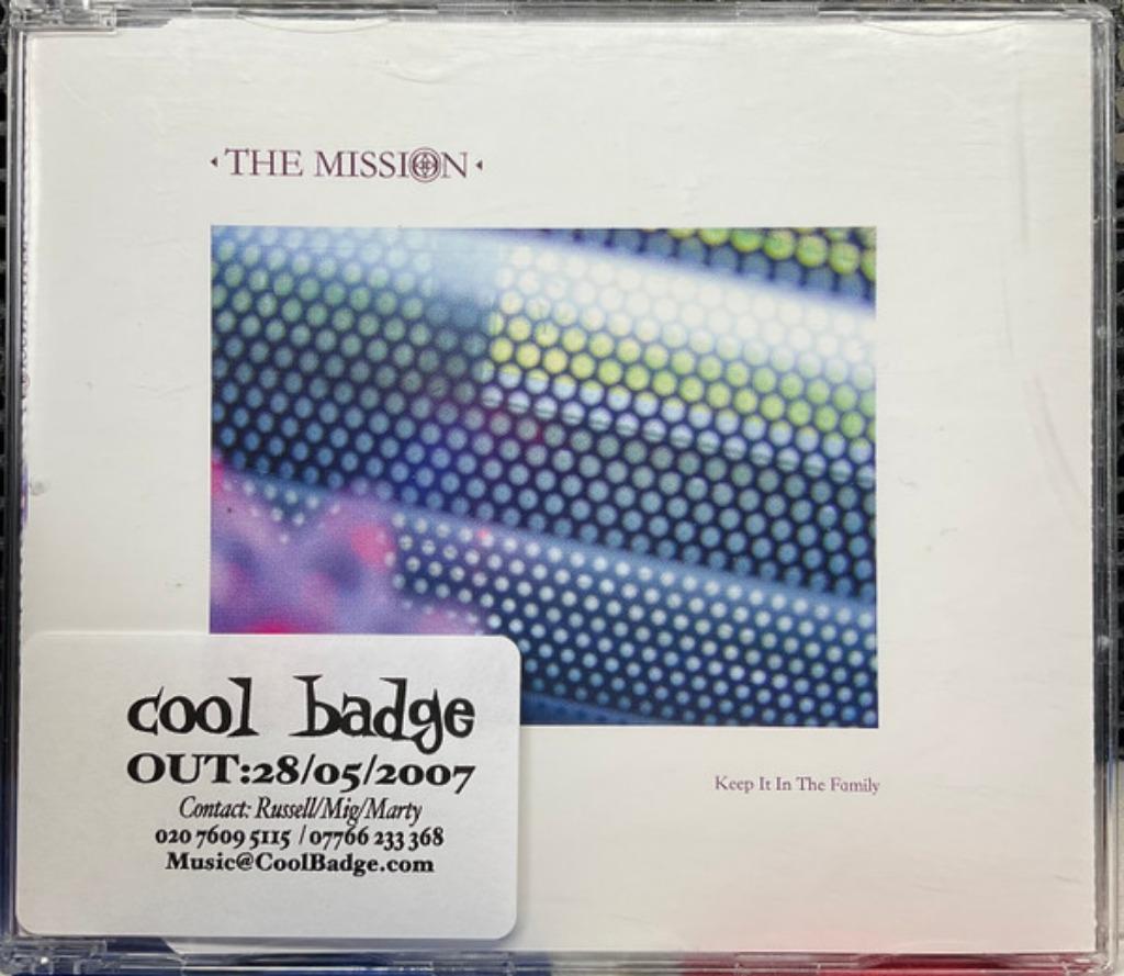 THE MISSION  -  KEEP IT IN THE FAMILY ( UK CD PROMO), Cd's en Dvd's, Verzenden, Zo goed als nieuw, Rock-'n-Roll