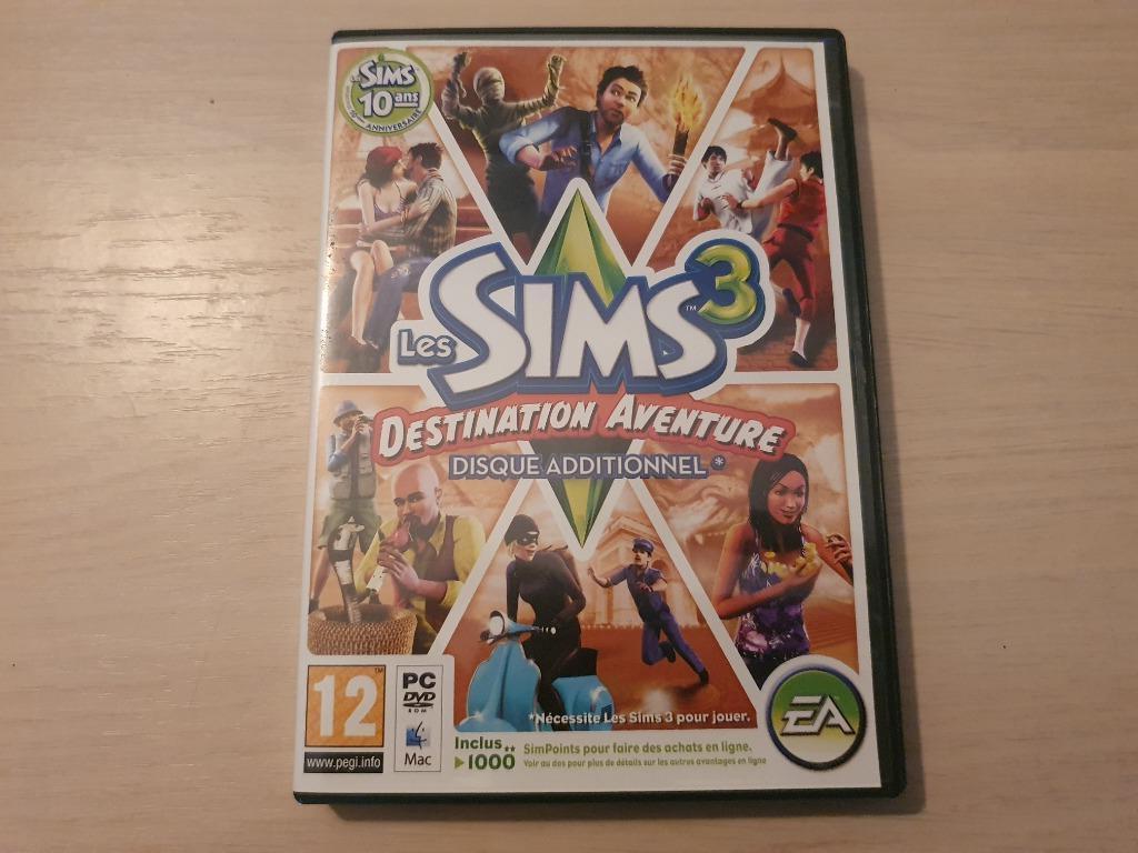 Les Sims 3 Destination Aventure, Enlèvement ou Envoi, Comme neuf, Simulation, À partir de 7 ans