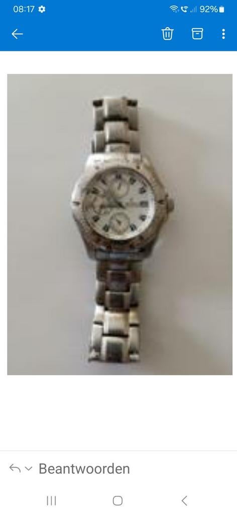 Merk Festina waterproof., Ophalen, Zo goed als nieuw