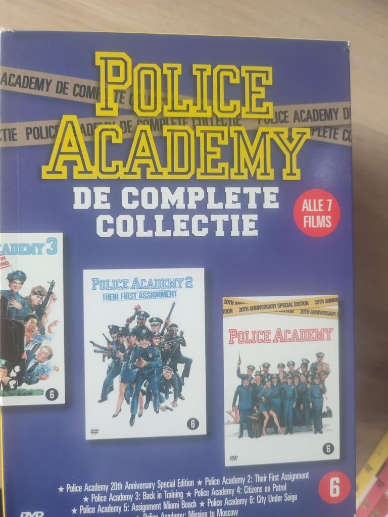 Dvd box Police academy, Cd's en Dvd's, Ophalen of Verzenden