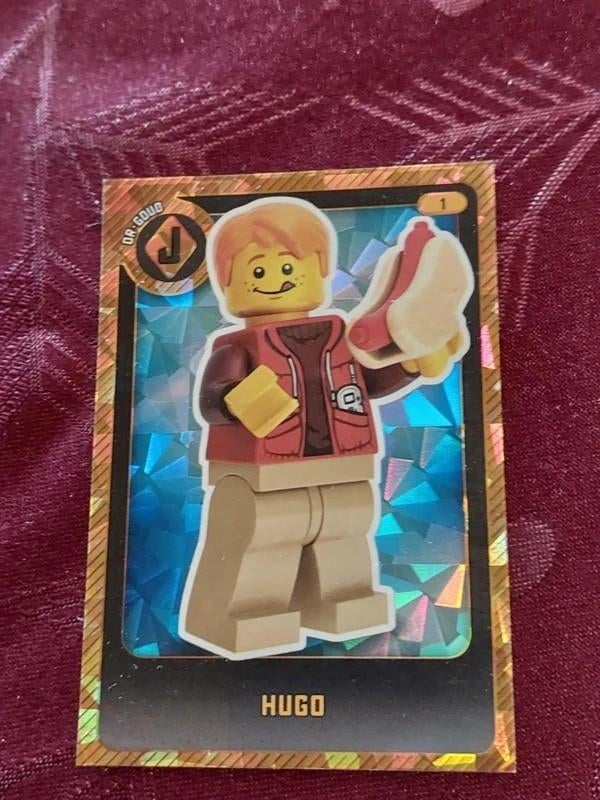 Lego / Verzamelkaart / Hugo, Envoi, Comme neuf, Lego