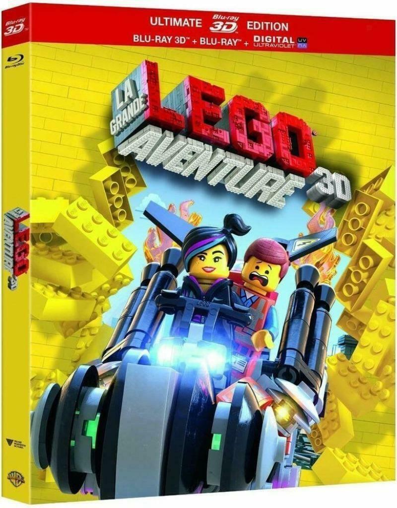 La grande aventure Lego 3d + 2d - 2 blurays neuf/cello, Enlèvement ou Envoi, Enfants et Jeunesse