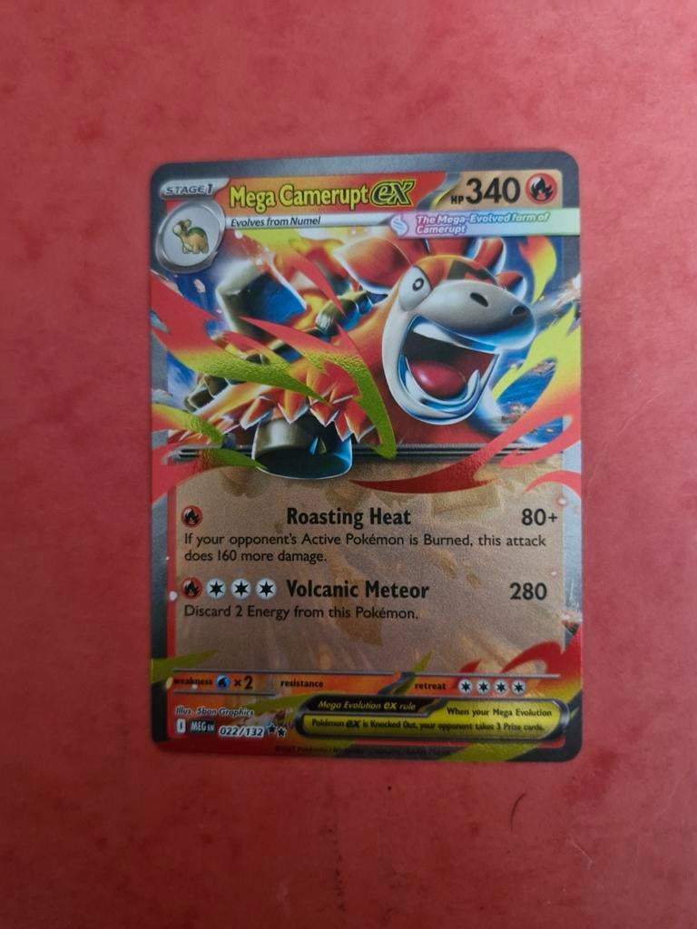Mega camerupt ex, Ophalen of Verzenden
