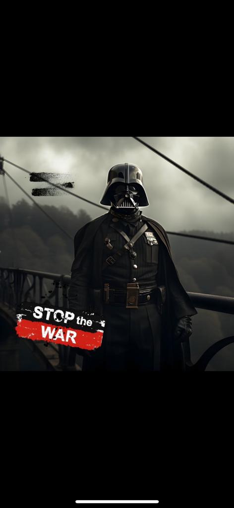 Urban3DArt – “Stop the War” DARK VADOR, Enlèvement ou Envoi