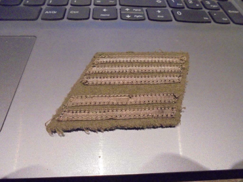 service dress winter, Enlèvement ou Envoi, Armée de terre, Emblème ou Badge