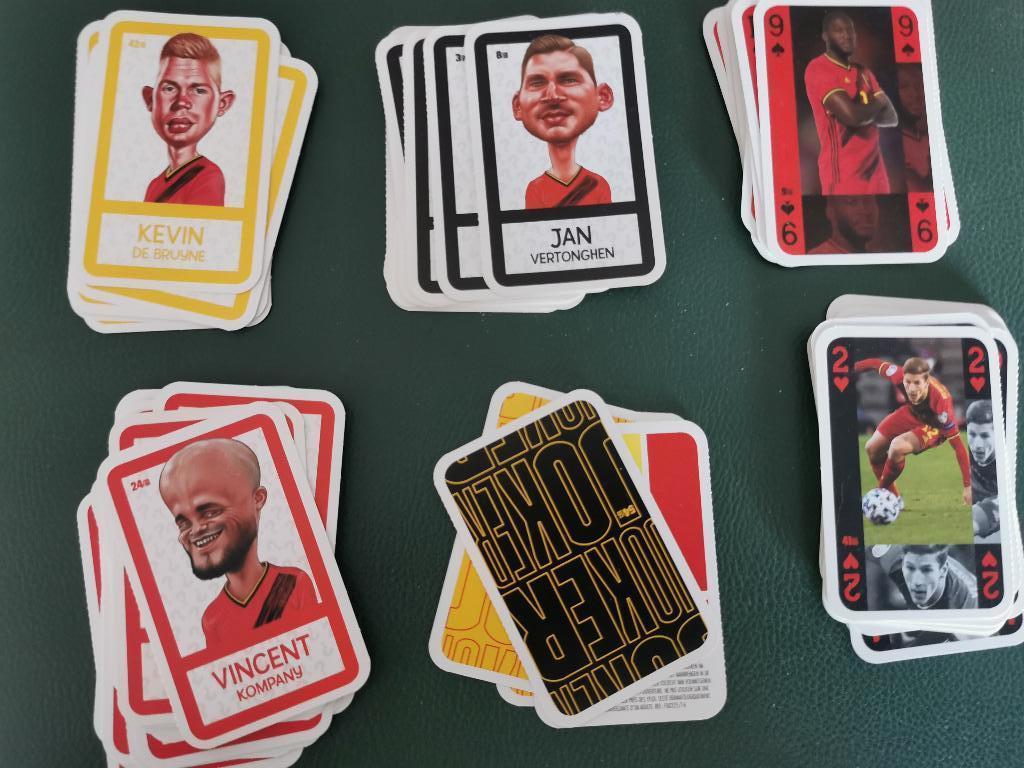 Rode Duivels kaarten, Ophalen, Nieuw