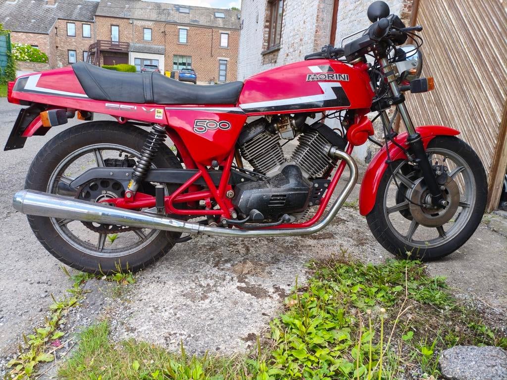 MORINI 500 SEI, Motos