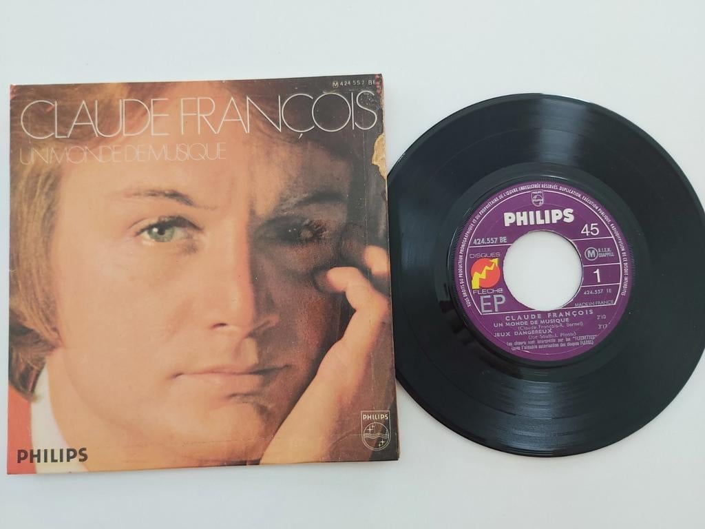 Claude François - Een wereld vol muziek, Ophalen of Verzenden, Zo goed als nieuw