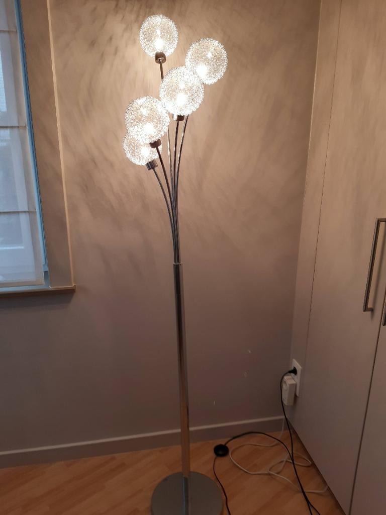 Staande lamp en lampadaire, Ophalen, Gebruikt, Modern, 150 tot 200 cm