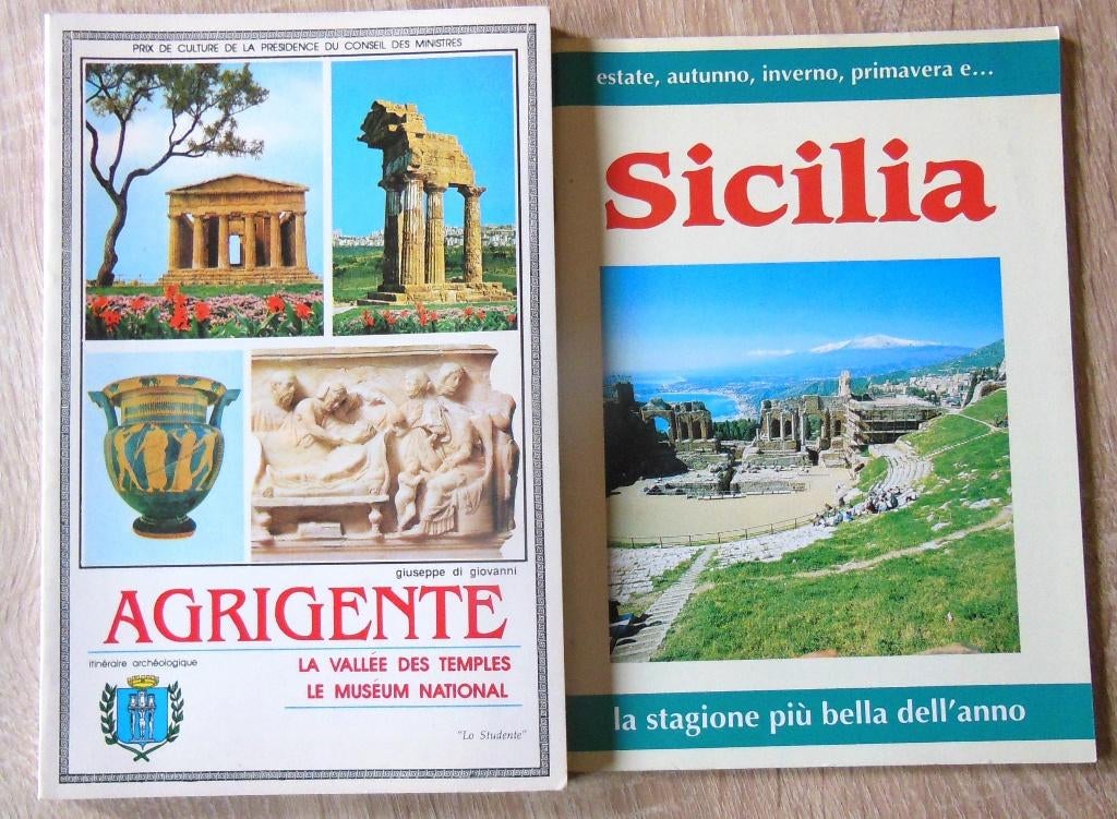 Sicile - Agrigente, la vallée des temples, Envoi, Neuf, Europe, Guide ou Livre de voyage