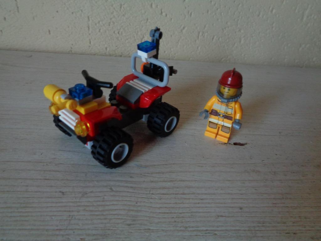 LEGO City Brandweerjeep - 4427, Ophalen of Verzenden, Gebruikt, Complete set, Lego