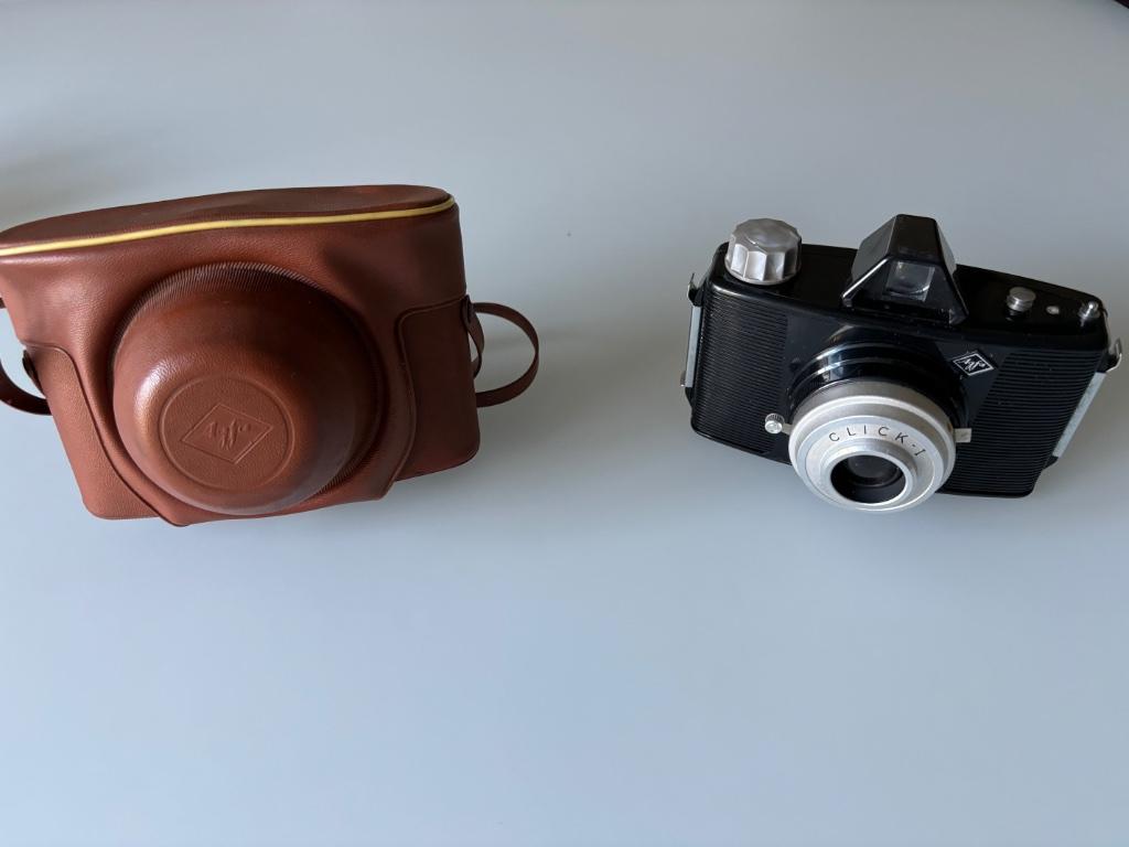 Iconisch fototoestel Agfa Click I, Verzamelen, Ophalen, 1940 tot 1960, Fototoestel