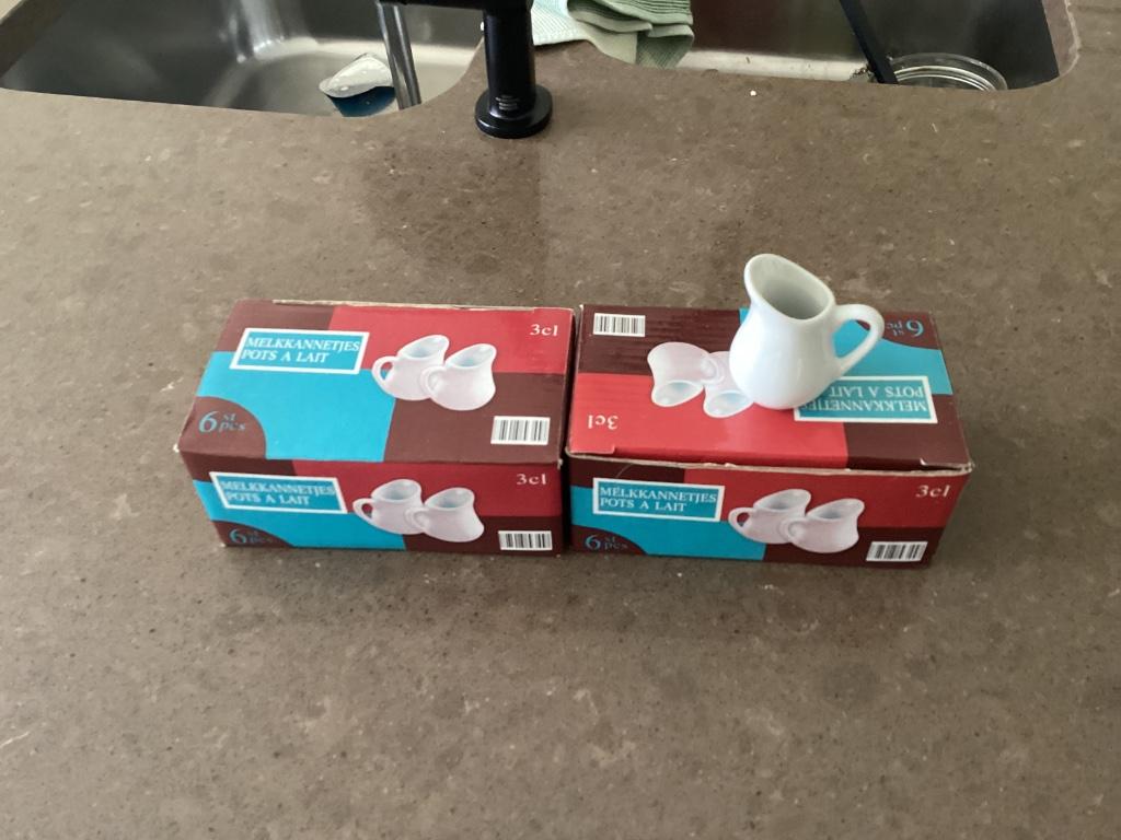 Melkkannetjes, Ophalen of Verzenden, Nieuw, Keramiek